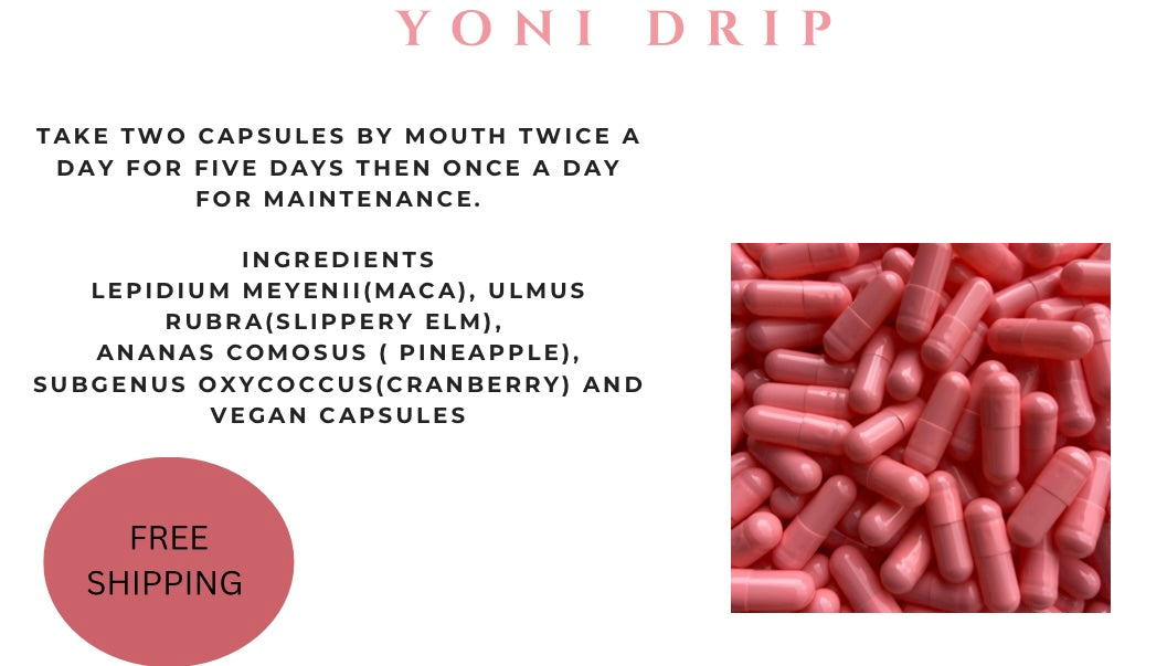 Yoni drip capsules 